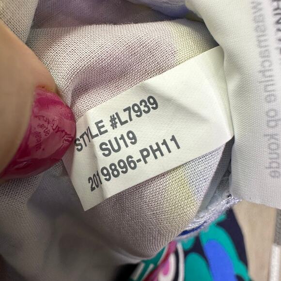 J.Crew Tie-back tulip skirt in Ratti kaleidoscope floral #L7939 size 6 Career - Picture 8 of 9